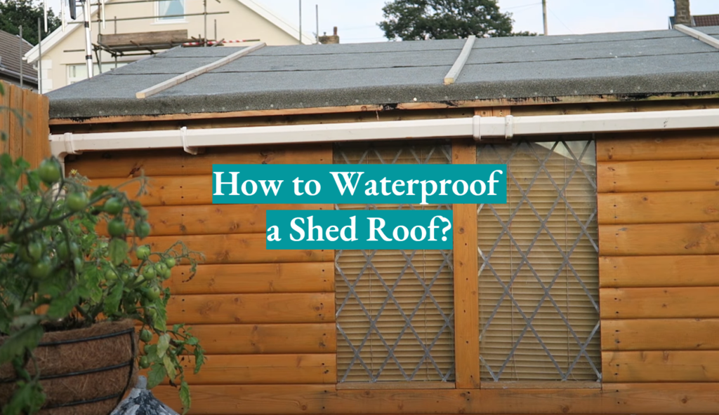 How to Waterproof a Shed Roof? WaterproofWiki